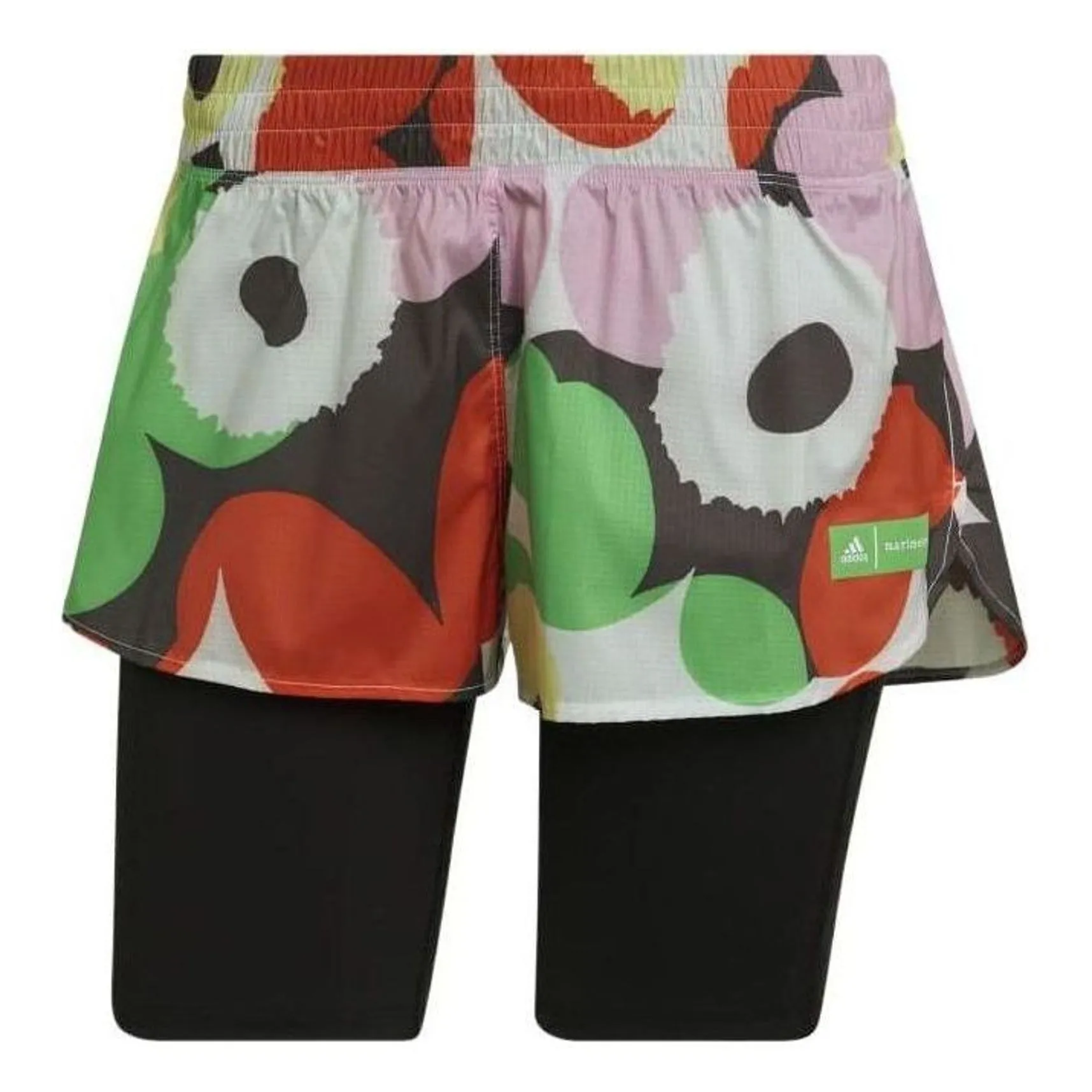 (WMNS) adidas Marimekko x adidas Running Shorts 'Multi-Color' HC4199 sold by KicksCrew