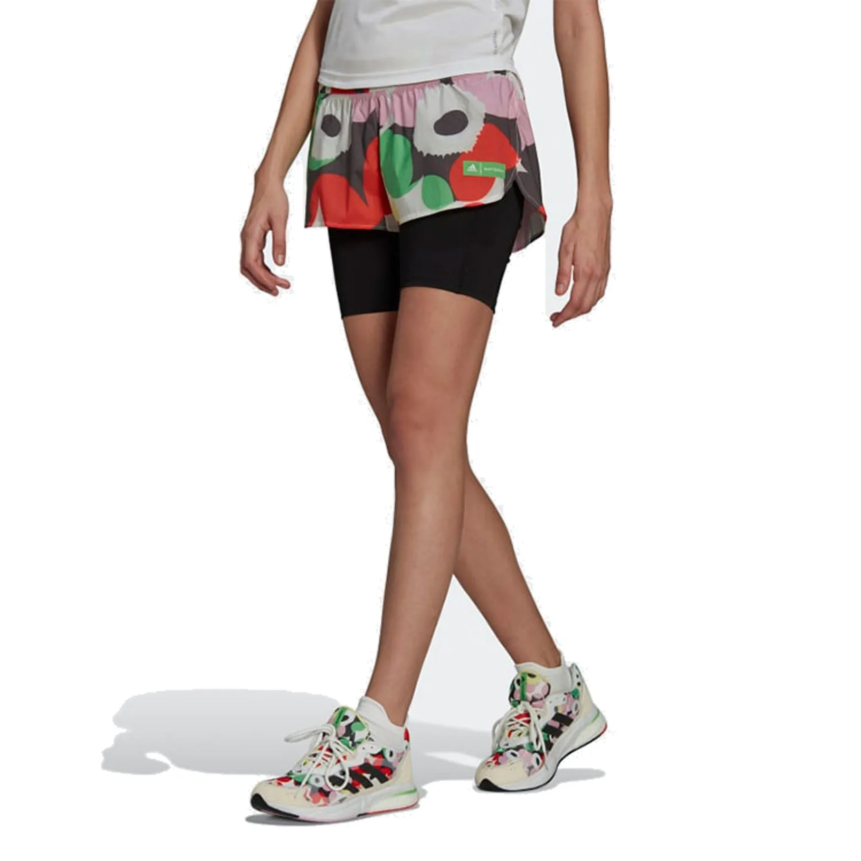 (WMNS) adidas Marimekko x adidas Running Shorts 'Multi-Color' HC4199 sold by KicksCrew product image thumbnail 2