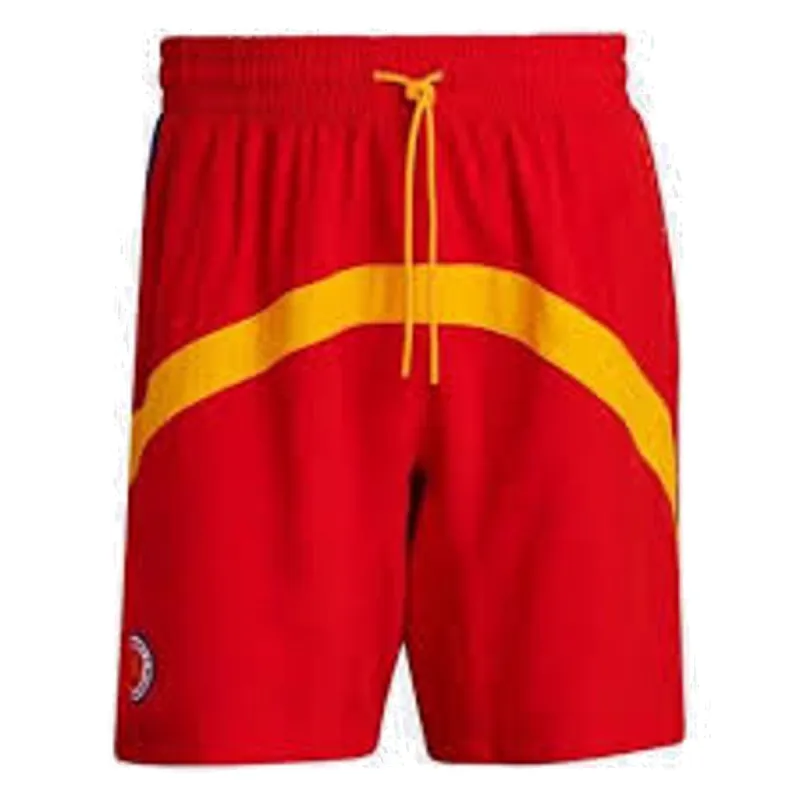 adidas Eric Emanuel McDonald's Shorts 'Red Yellow' HB0736 sold by KicksCrew