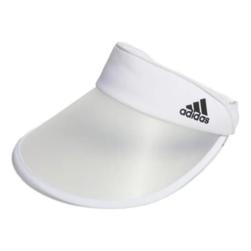 (WMNS) adidas Clip Visor Hat 'White' HA5880 sold by KicksCrew