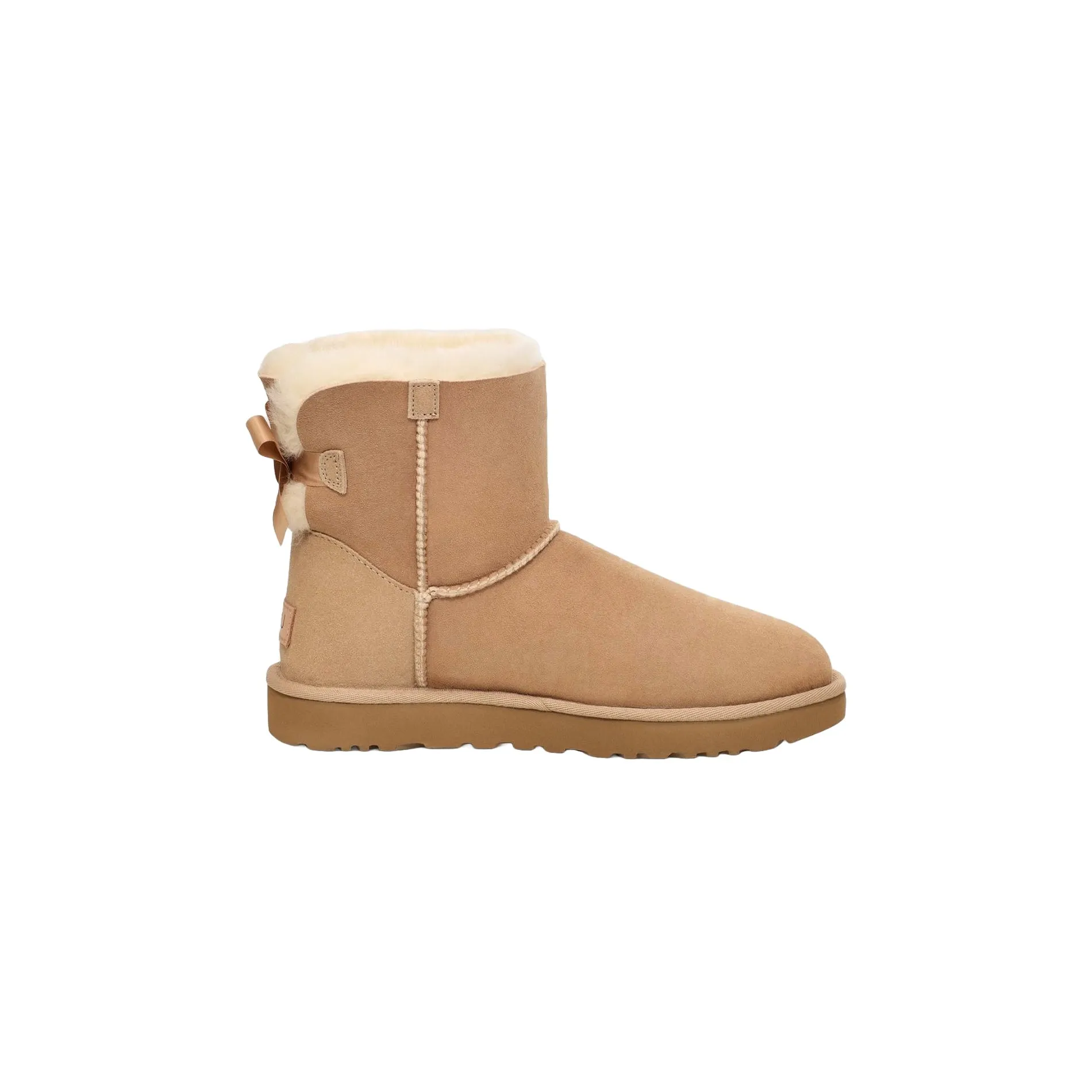 (WMNS) UGG Mini Bailey Bow II 'Sand' 1016501-SAN sold by KicksCrew product image thumbnail 2