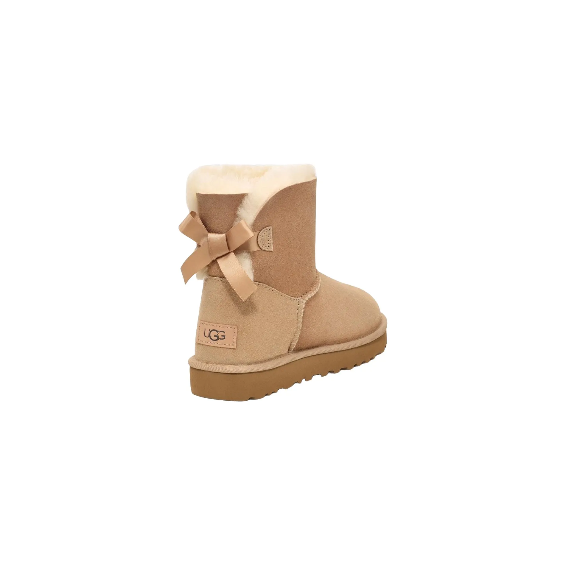 (WMNS) UGG Mini Bailey Bow II 'Sand' 1016501-SAN sold by KicksCrew product image thumbnail 3