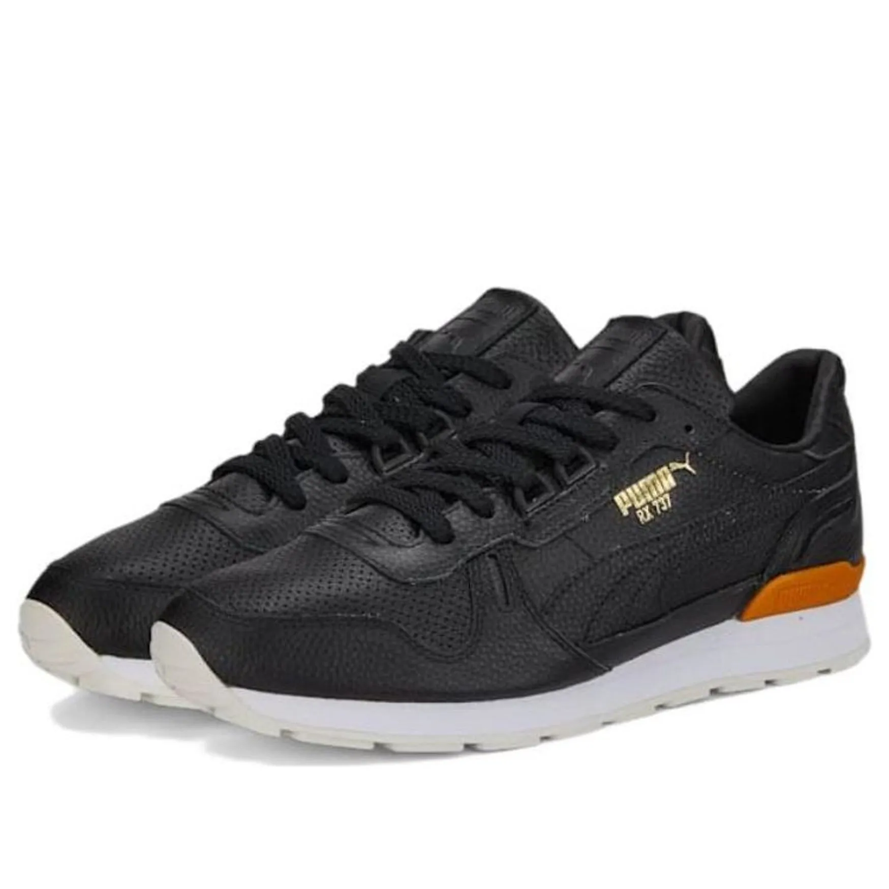 PUMA Rx 737 Premium Lace Up 'Black White Orange' 387256-02 sold by KicksCrew product image thumbnail 2