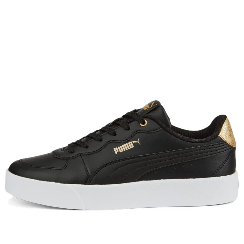 PUMA Skye Clean Distressed 'Black White' 386666-01 sold by KicksCrew