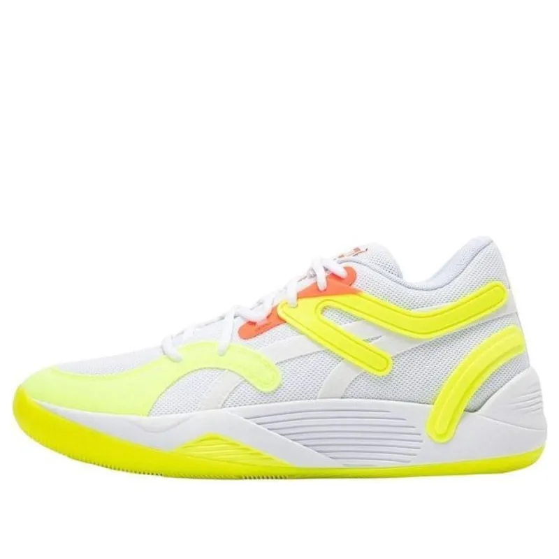 PUMA Trc Blaze Court Glow Stick 'Yellow White' 377400-01 sold by KicksCrew