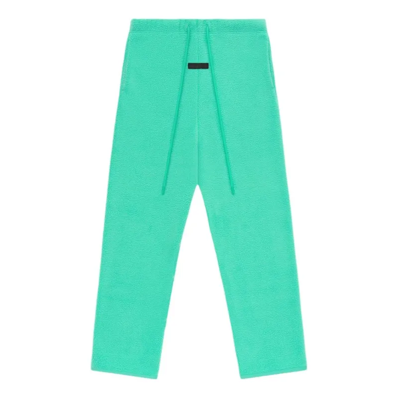 Fear of God Essentials FW23 Polar Fleece Pants 'Mint Leaf' 130SP244252F sold by KicksCrew
