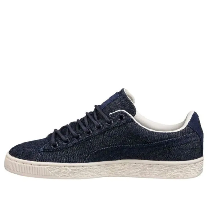 PUMA Basket Classic Denim 'Navy White' 362555-01 sold by KicksCrew