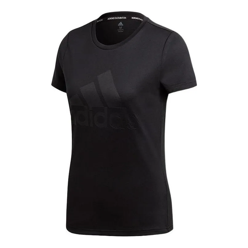 (WMNS) adidas NGA T-Shirt 'Black' CW7090 sold by KicksCrew