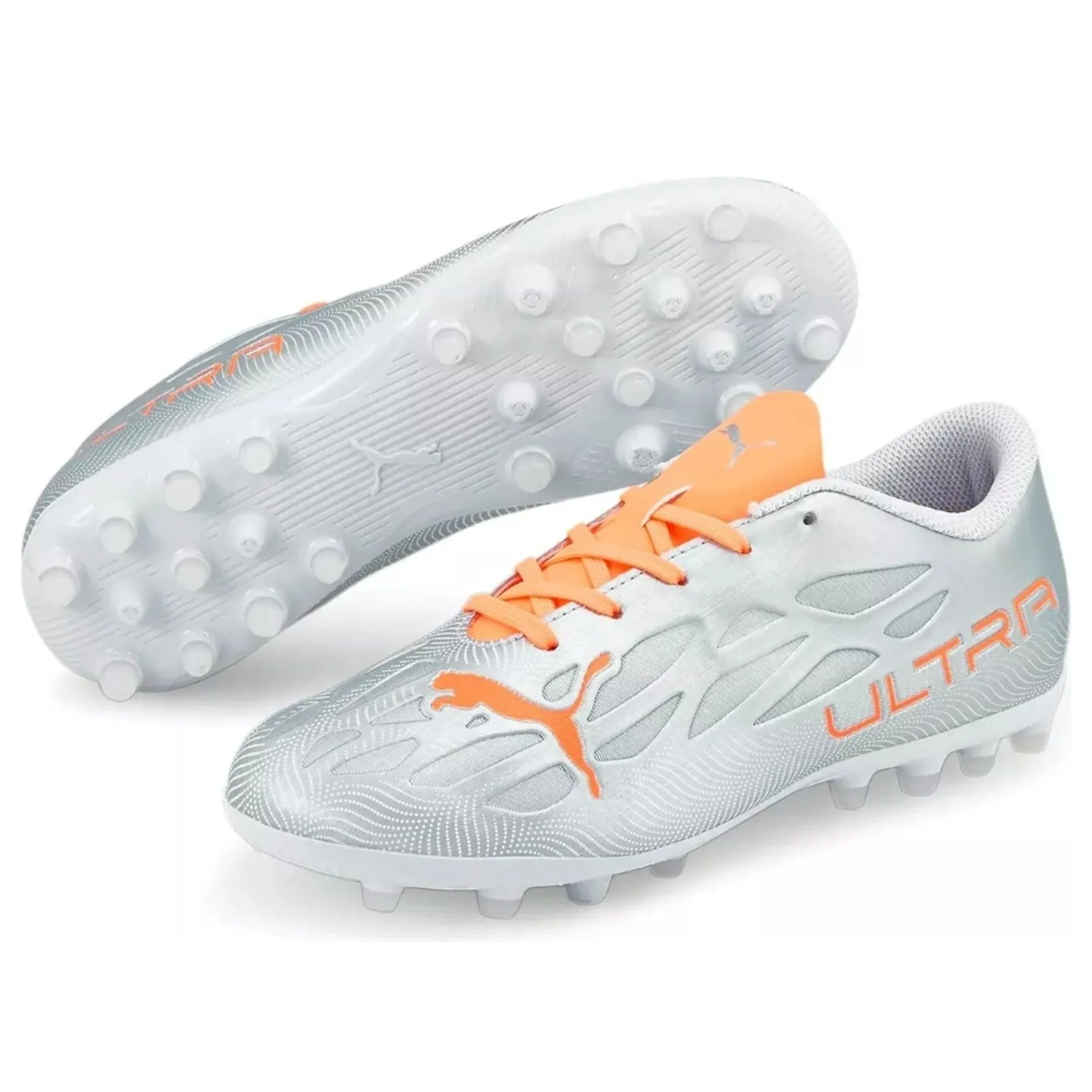 (GS) PUMA ULTRA 4.4 MG Jr 'White Orange' 106743-01 sold by KicksCrew product image thumbnail 2