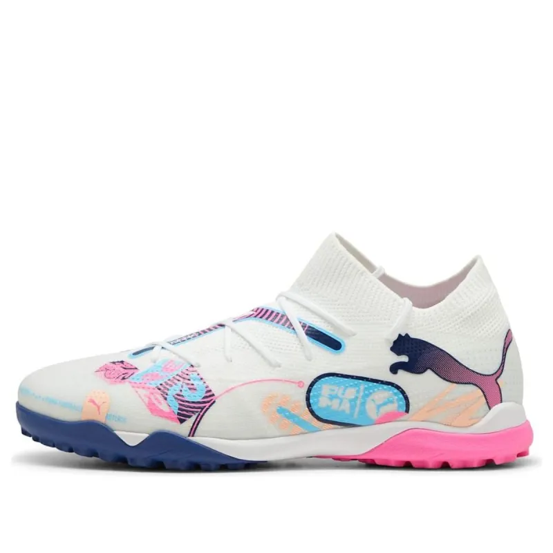 PUMA Future 7 Match Volume UP TF 'White Luminous Blue Pink' 108075-01 sold by KicksCrew