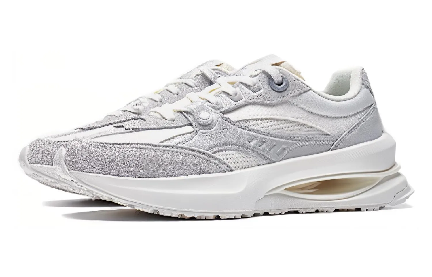 (WMNS) Li-Ning 92 Shadow 'Grey White' AGCT250-3 sold by KicksCrew product image thumbnail 3