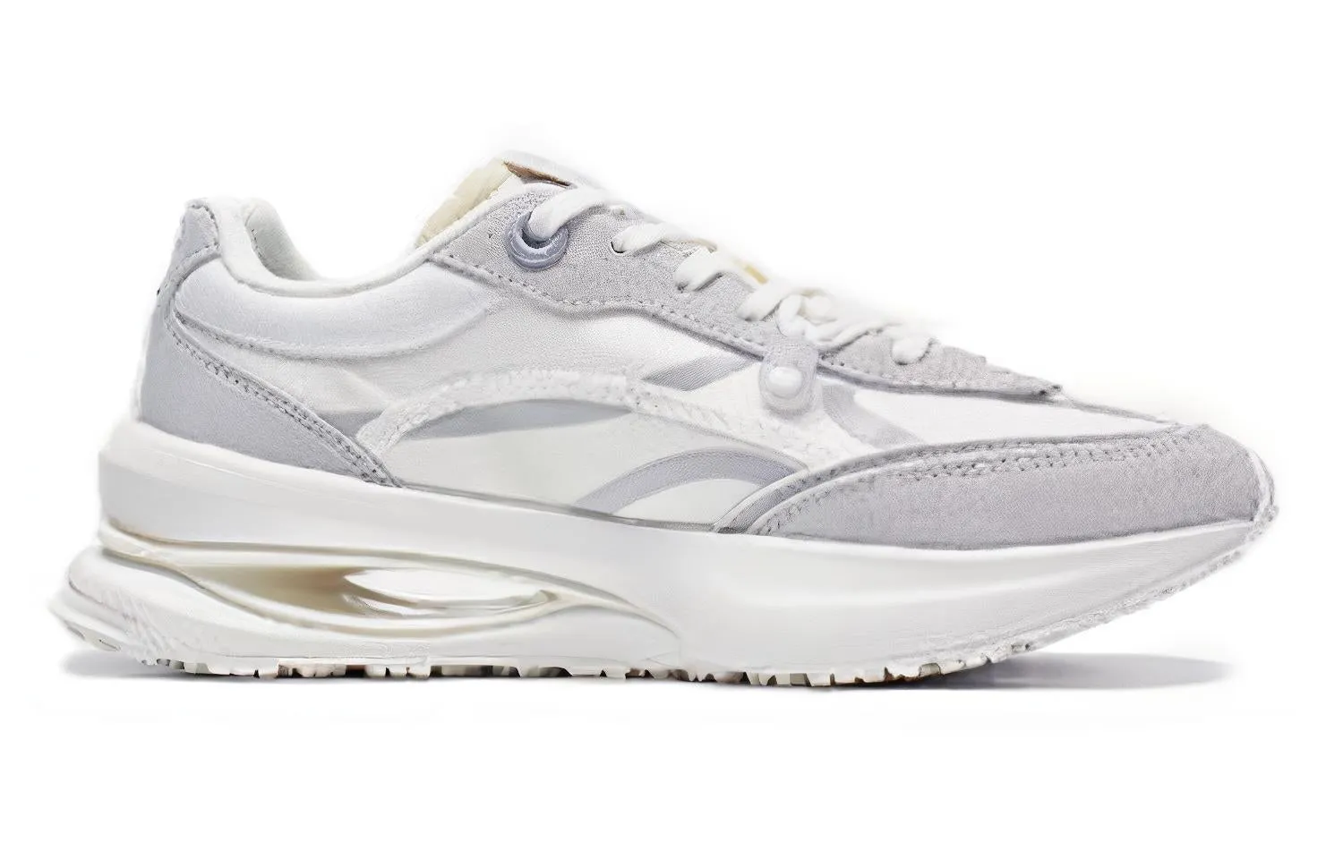 (WMNS) Li-Ning 92 Shadow 'Grey White' AGCT250-3 sold by KicksCrew product image thumbnail 2