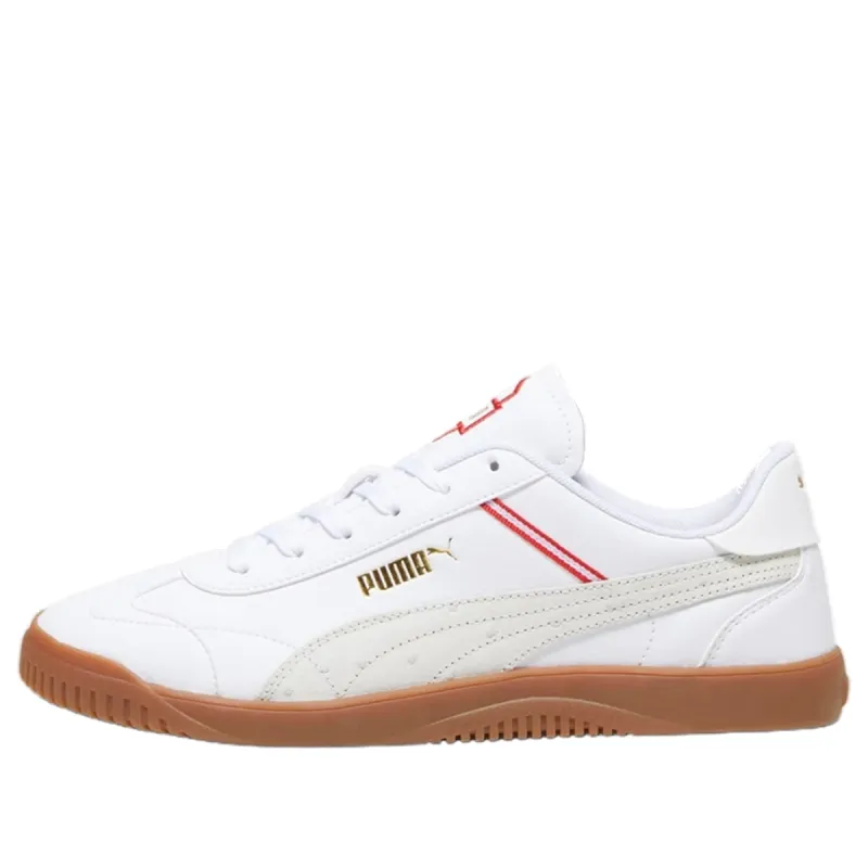 PUMA Club 5v5 RETRO 'White Brown Red' 392496-01 sold by KicksCrew