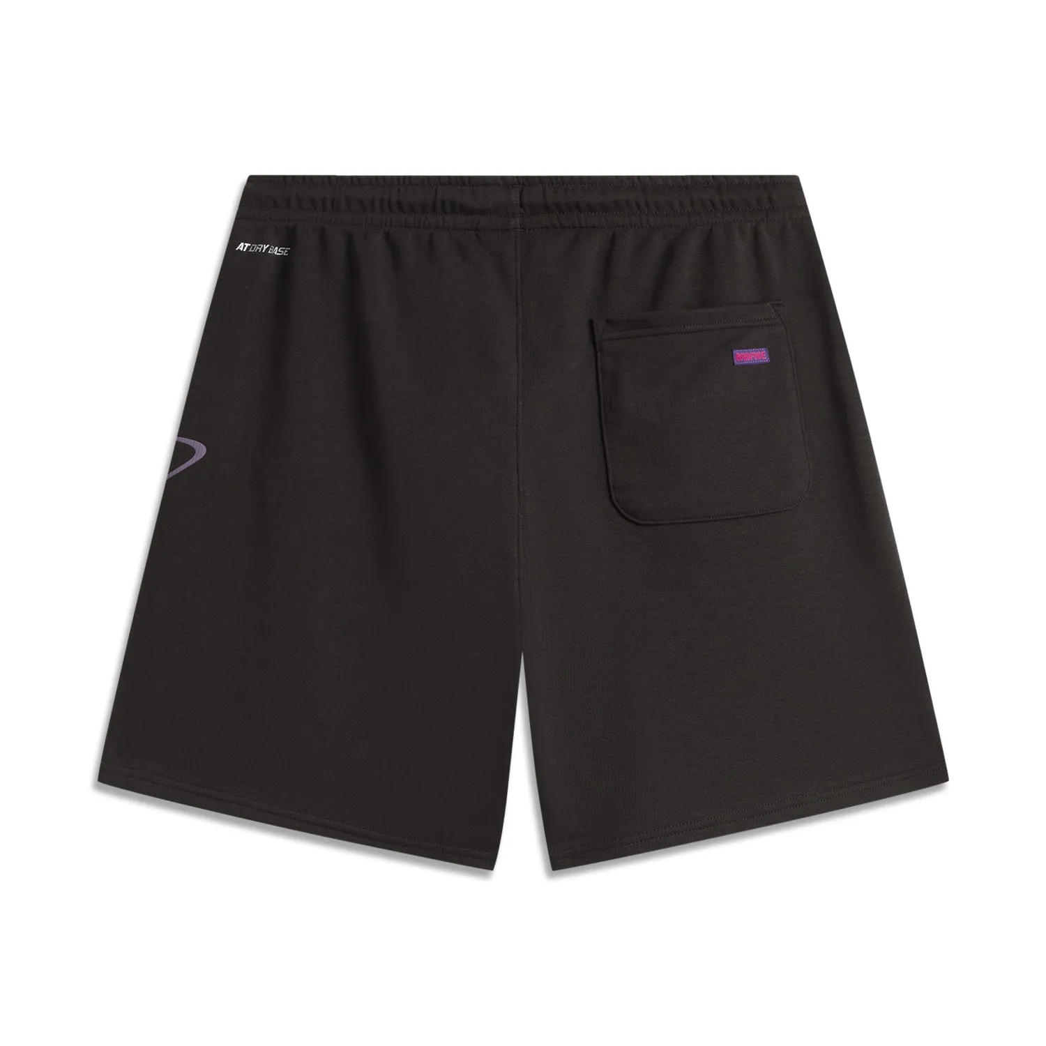 Li-Ning BadFive Changan Boys Graphic Shorts 'Black Brown' AKSU965-1 sold by KicksCrew product image thumbnail 2