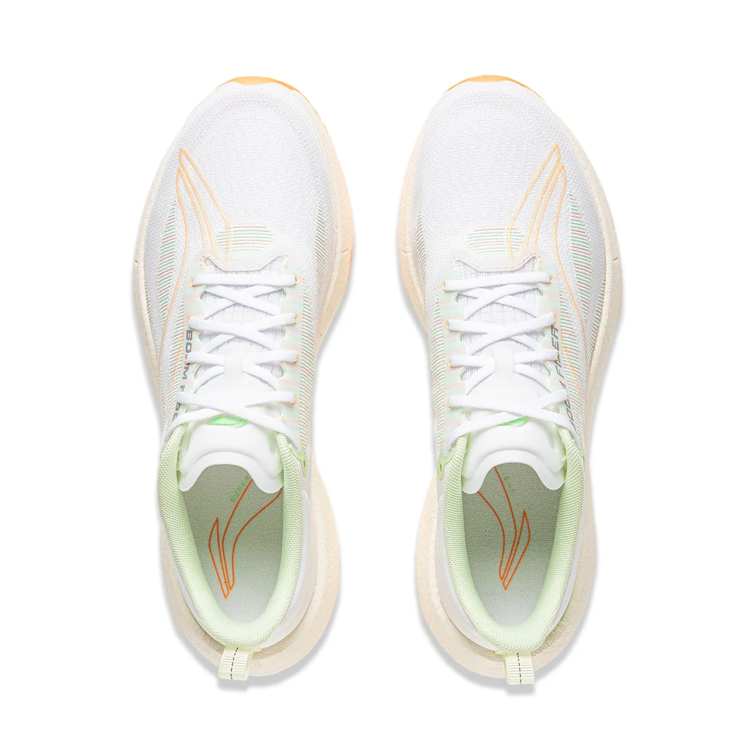 (WMNS) Li-Ning Superlight 21 'Light Green Orange' ARBU002-40 sold by KicksCrew product image thumbnail 4