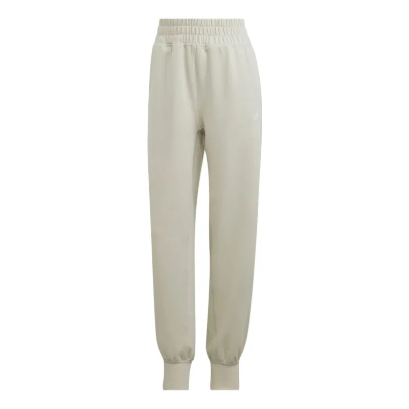 (WMNS) adidas AEROREADY Studio Pants 'Beige' HK2364 sold by KicksCrew