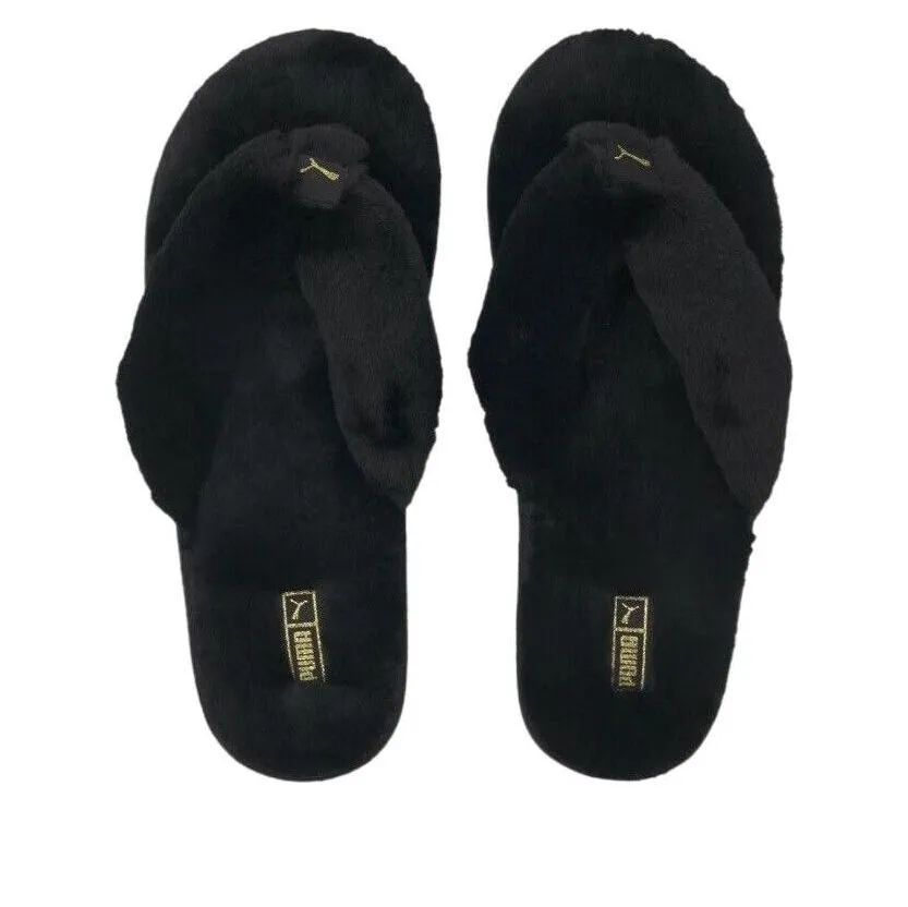 (WMNS) PUMA Fluff Flip BX 'Black' 385349-01 sold by KicksCrew product image thumbnail 4