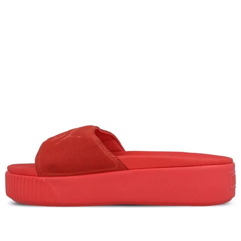 (WMNS) PUMA Platform Slide Bold SD 'Red' 367063-03 sold by KicksCrew
