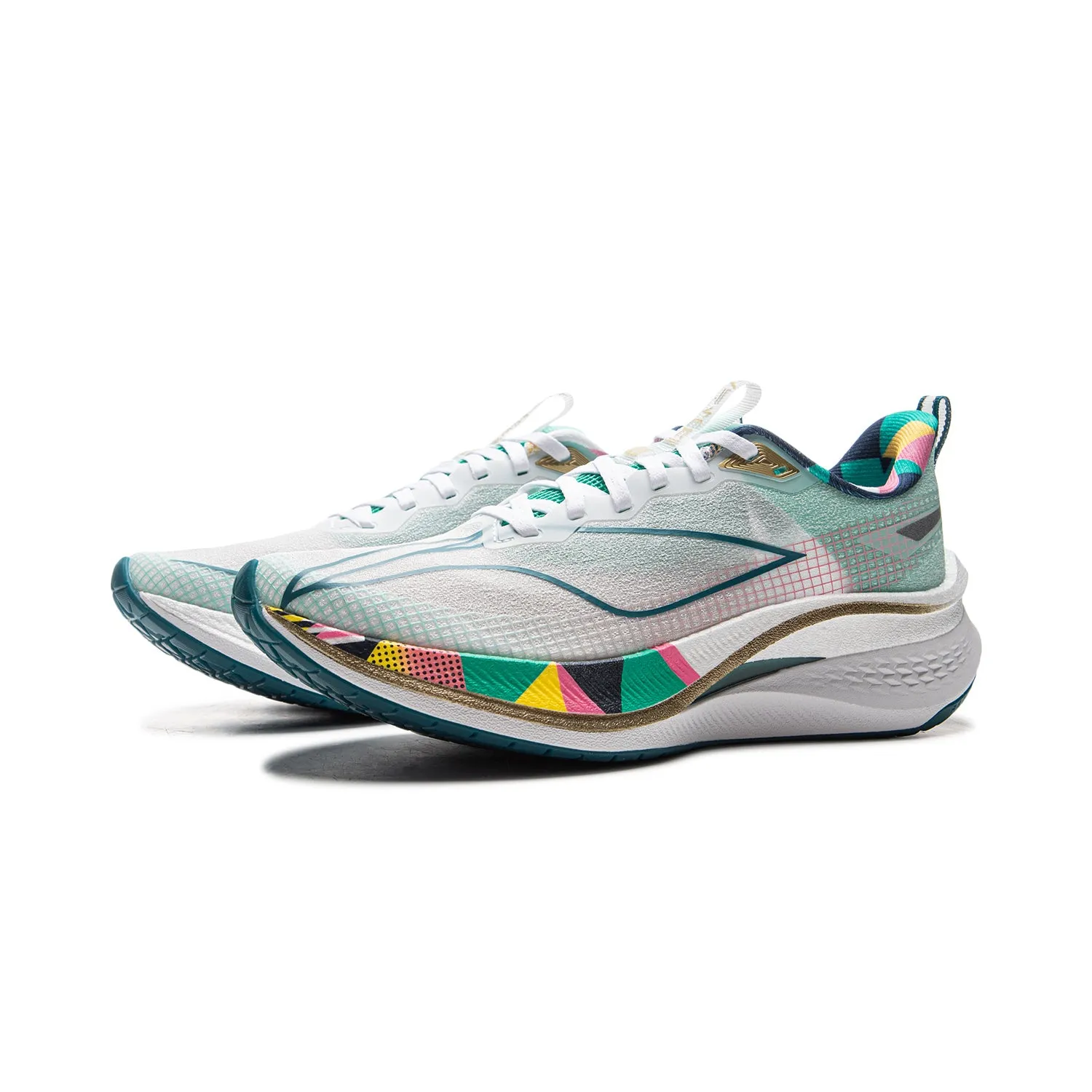 (WMNS) Li-Ning Rouge Rabbit 7 Pro 'White Green' ARPU002-29 sold by KicksCrew product image thumbnail 3