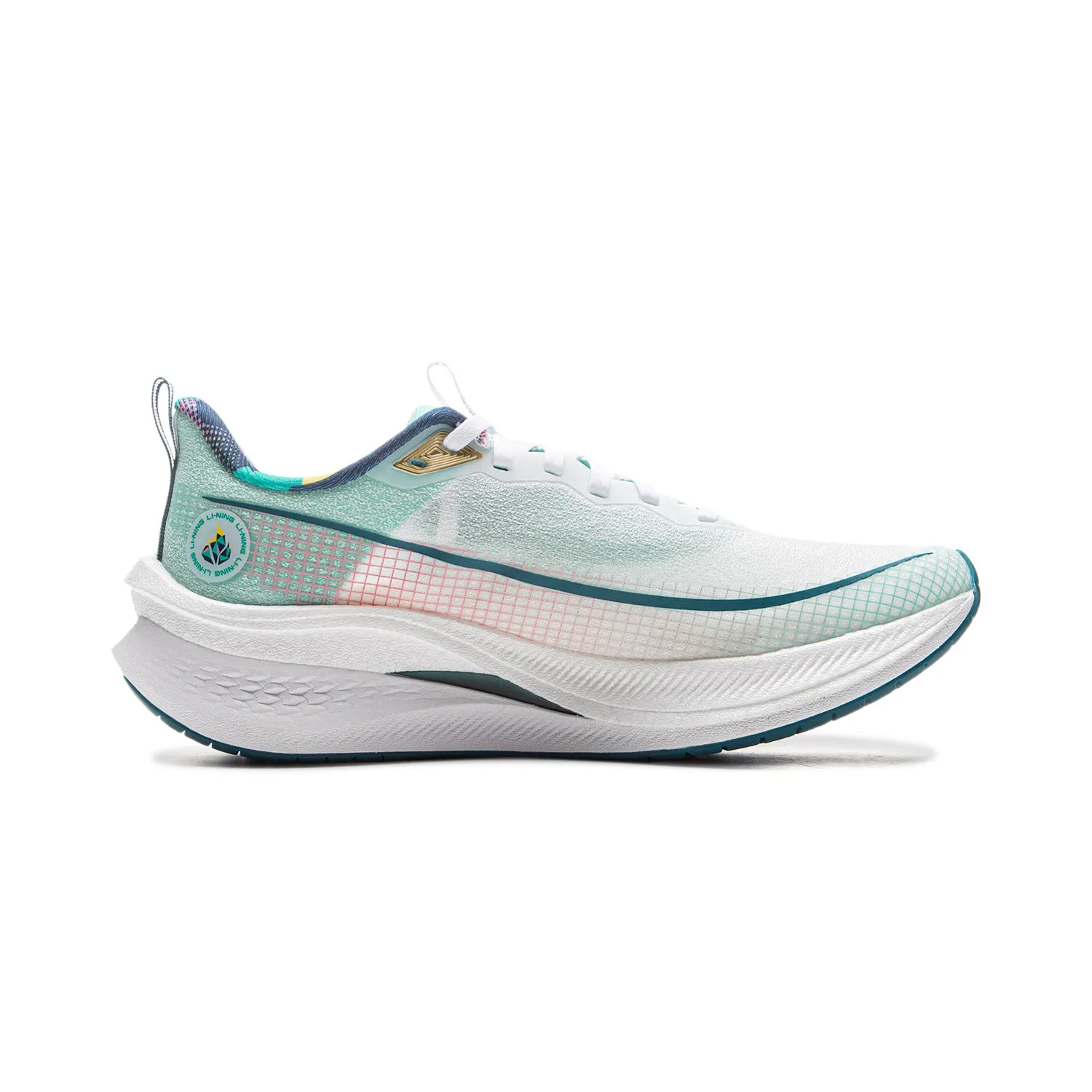 (WMNS) Li-Ning Rouge Rabbit 7 Pro 'White Green' ARPU002-29 sold by KicksCrew product image thumbnail 2