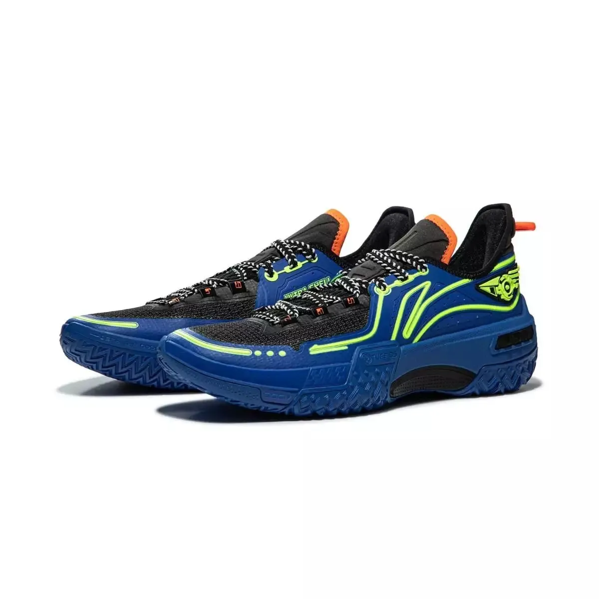 Li-Ning Jie Ao Low 'Navy Neon' ABFU019-15 sold by KicksCrew product image thumbnail 3