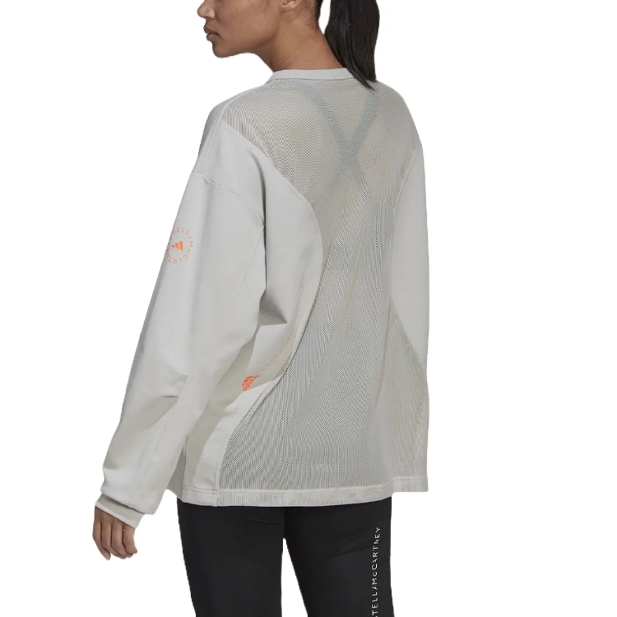 (WMNS) adidas by Stella McCartney Sweatshirt 'Grey' H59965 sold by KicksCrew product image thumbnail 2