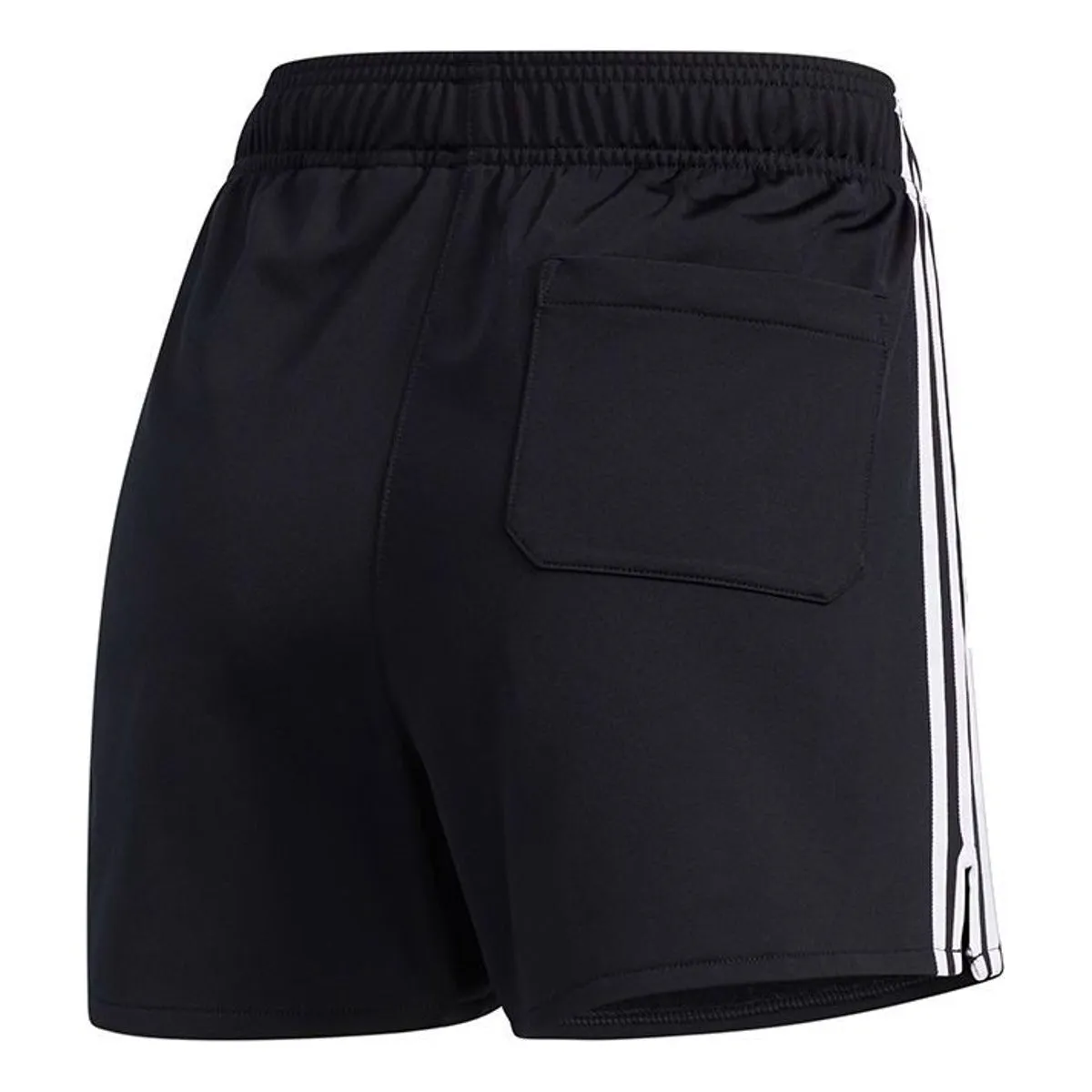 (WMNS) adidas Sub Logo Shorts 'Black' GL5617 sold by KicksCrew product image thumbnail 2