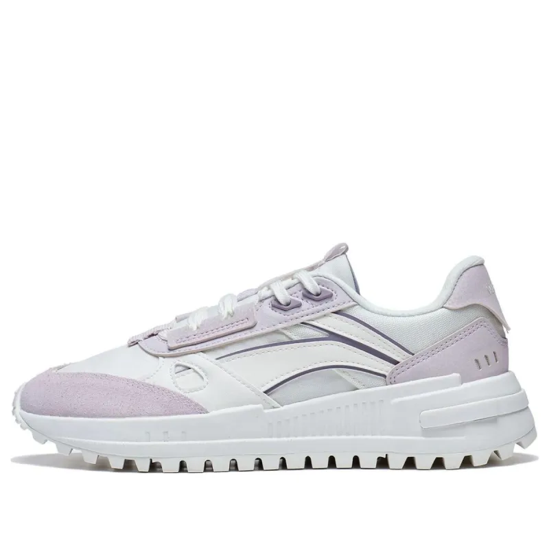 (WMNS) Li-Ning ChengFeng 2.0 'White Purple' AGCT156-3 sold by KicksCrew