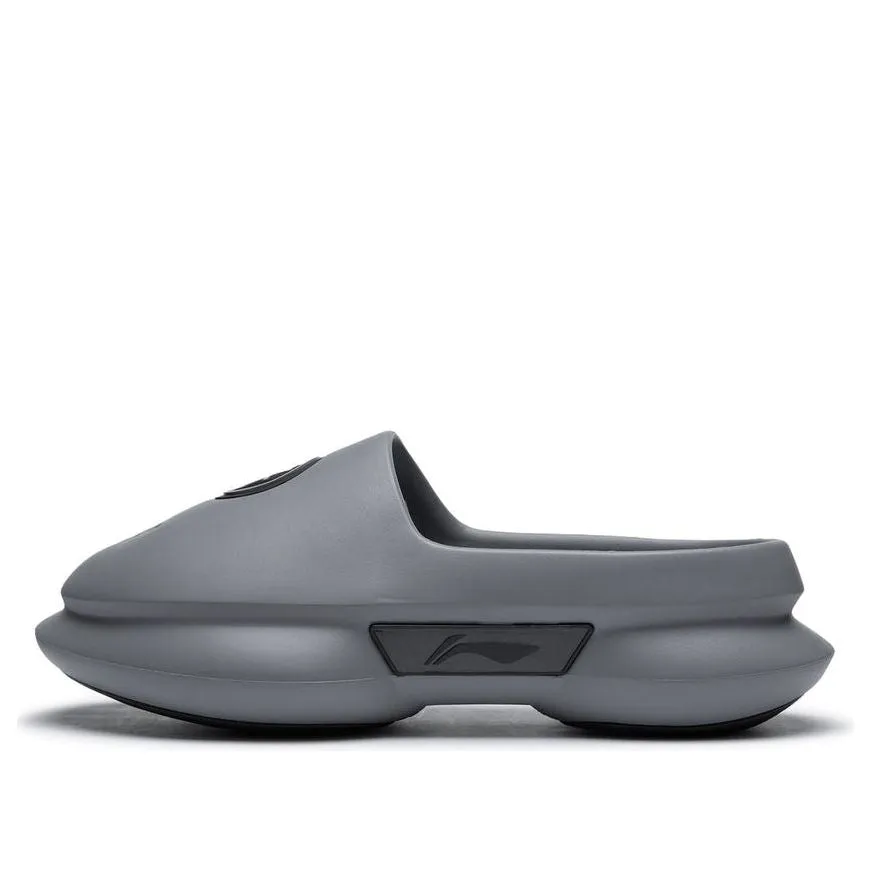 Li-Ning Wade Boom Slides 'Grey' ABTU003-5 sold by KicksCrew