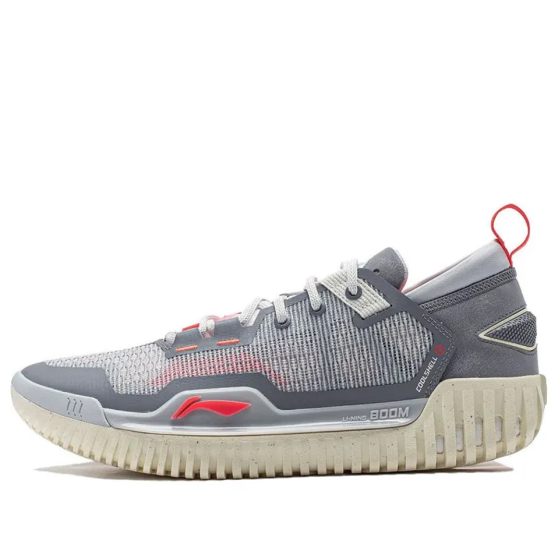 Li-Ning BadFive 3 Low 'Grey Orange' ABFU005-1 sold by KicksCrew