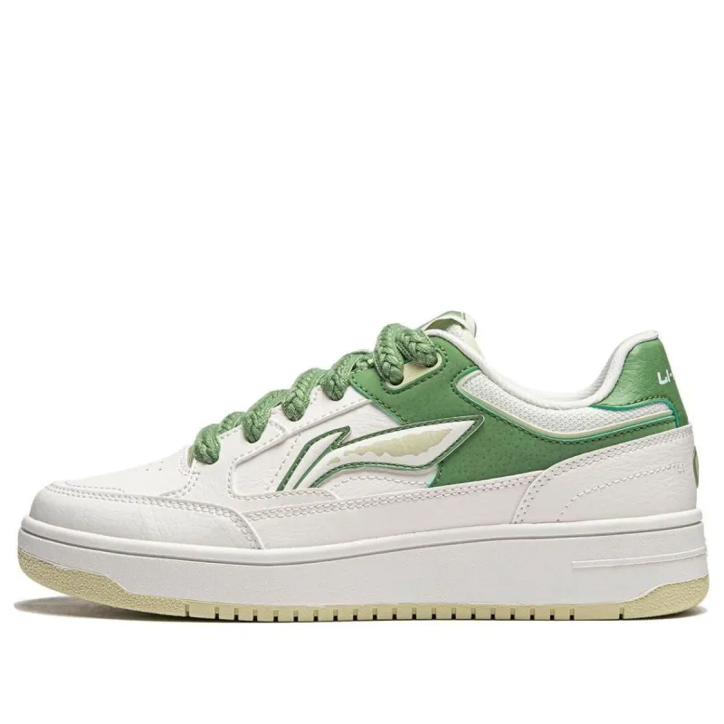 (WMNS) Li-Ning Tianji 'White Green' AGCU096-1 sold by KicksCrew