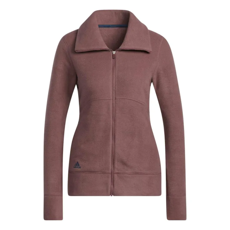 (WMNS) adidas Polar Fleece Jacket 'Burgundy' HG6984 sold by KicksCrew