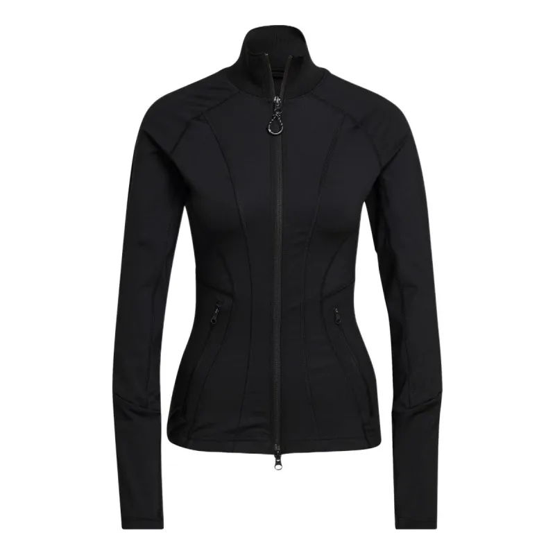 (WMNS) adidas by Stella McCartney TruePurpose Training Midlayer 'Black' HG6873 sold by KicksCrew