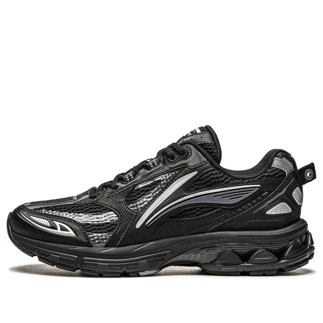 (WMNS) Li-Ning Fuyao 2.0 Low 'Black Silver' ARXU002-4 sold by KicksCrew