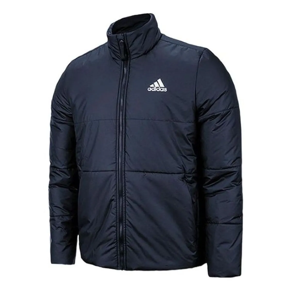 adidas BSC 3-Stripes Insulation Jacket 'Navy White' HG6272 sold by KicksCrew
