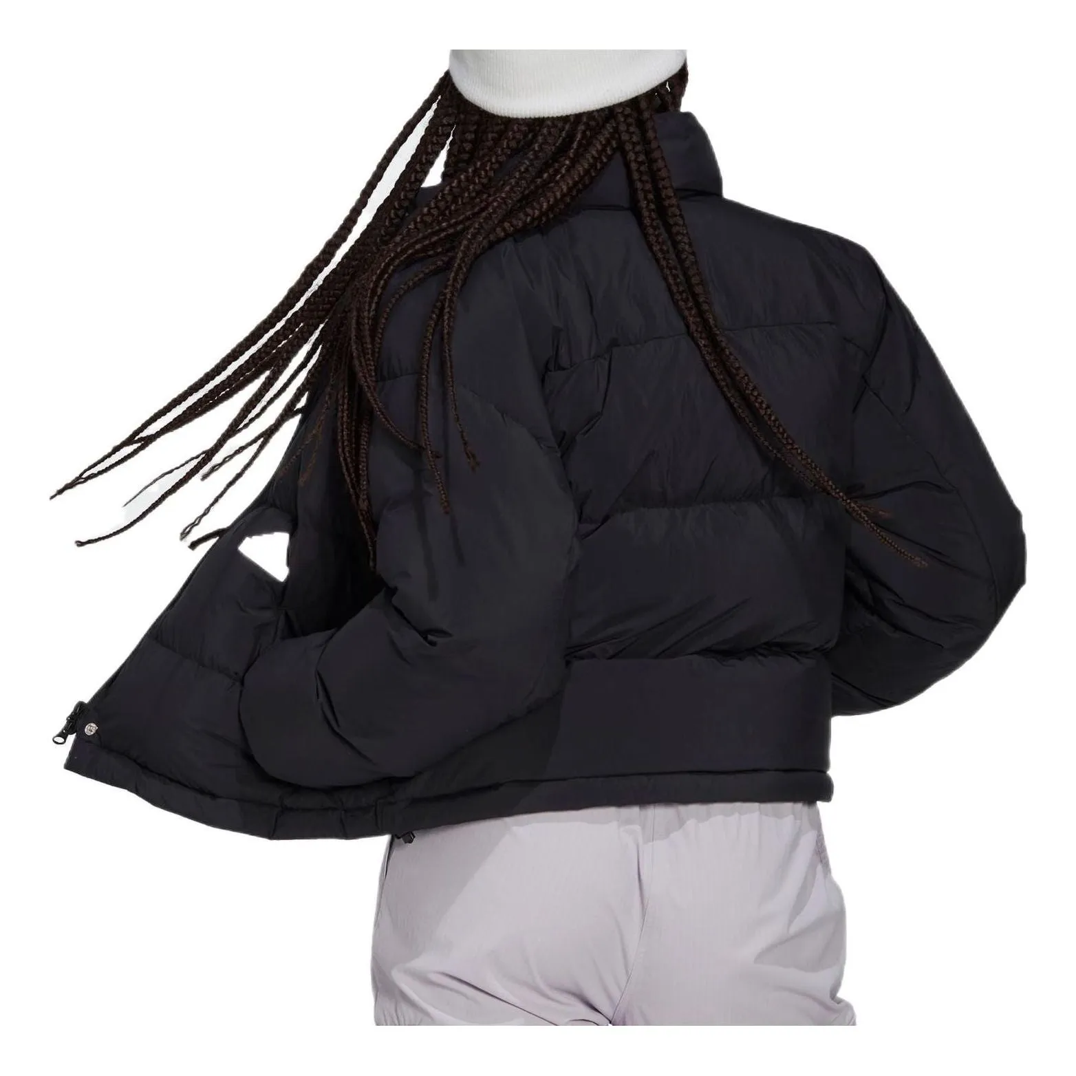 (WMNS) adidas Puffer Jacket 'Black' HG4376 sold by KicksCrew product image thumbnail 3