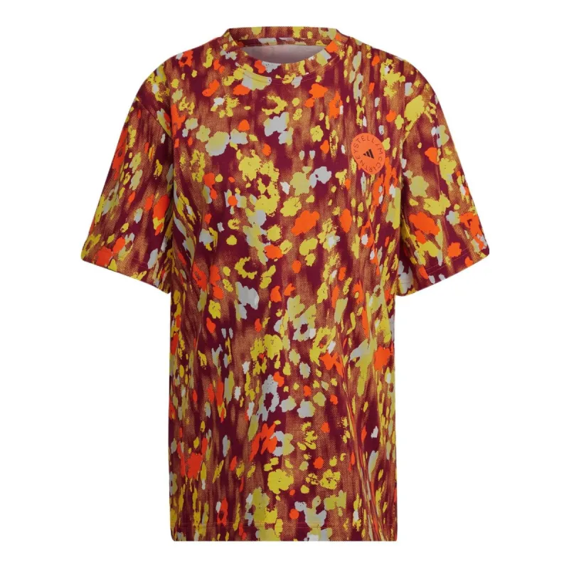 (WMNS) adidas by Stella McCartney Graphic T-Shirt 'Multi-Color' HG1931 sold by KicksCrew