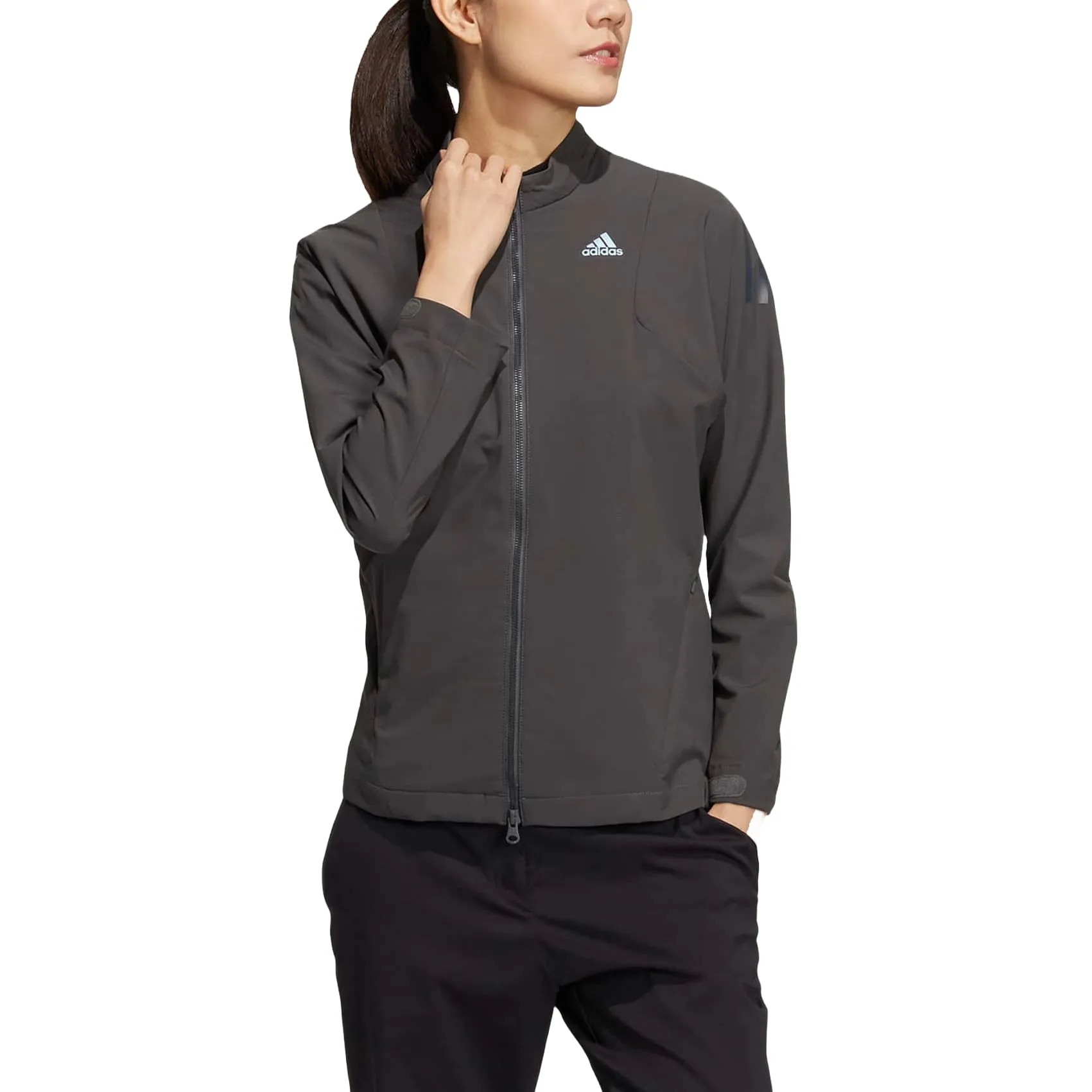 (WMNS) adidas Wind.Rdy Jacket 'Black' HG1703 sold by KicksCrew product image thumbnail 2