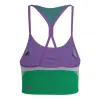 (WMNS) adidas by Stella McCartney TrueStrength Yoga Knit Light-Support Bra 'Purple Green' HG1417 sold by KicksCrew