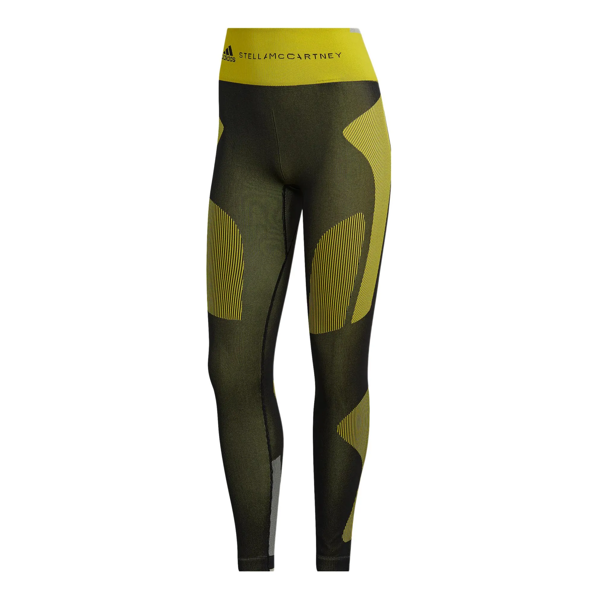 (WMNS) adidas by Stella McCartney TrueStrength Seamless Training Leggings 'Green' HG1231 sold by KicksCrew