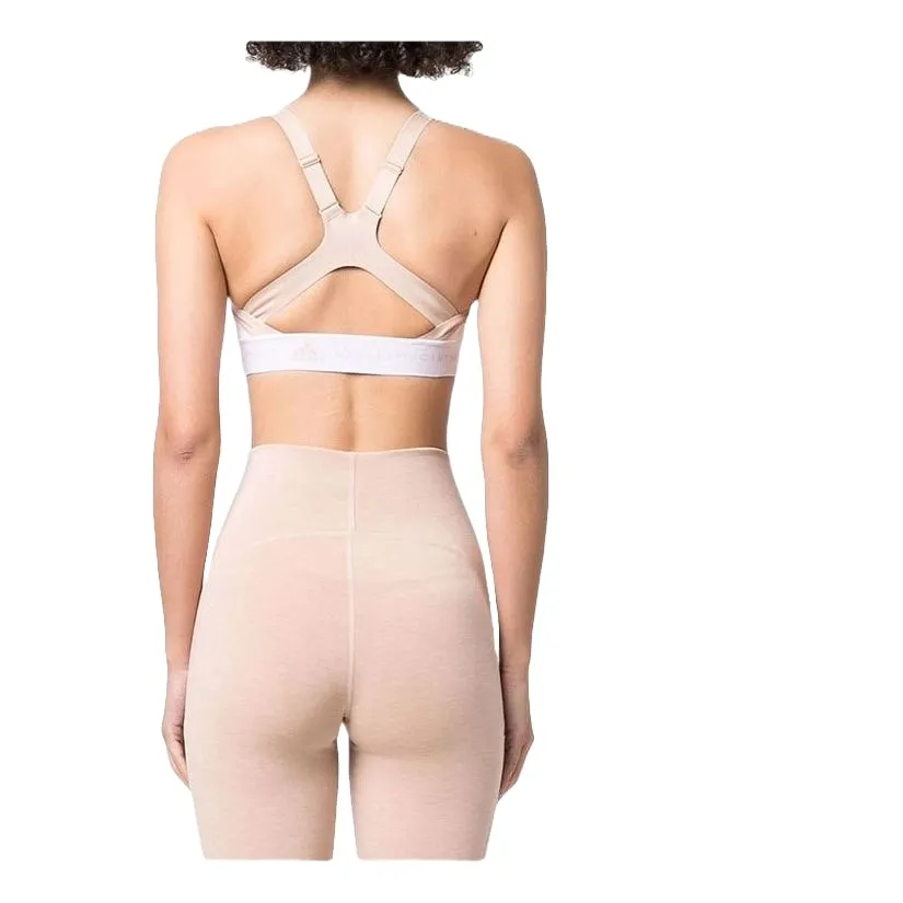 (WMNS) adidas by Stella McCartney Truepurpose Medium Support Bra 'White Beige' HD9098 sold by KicksCrew product image thumbnail 3