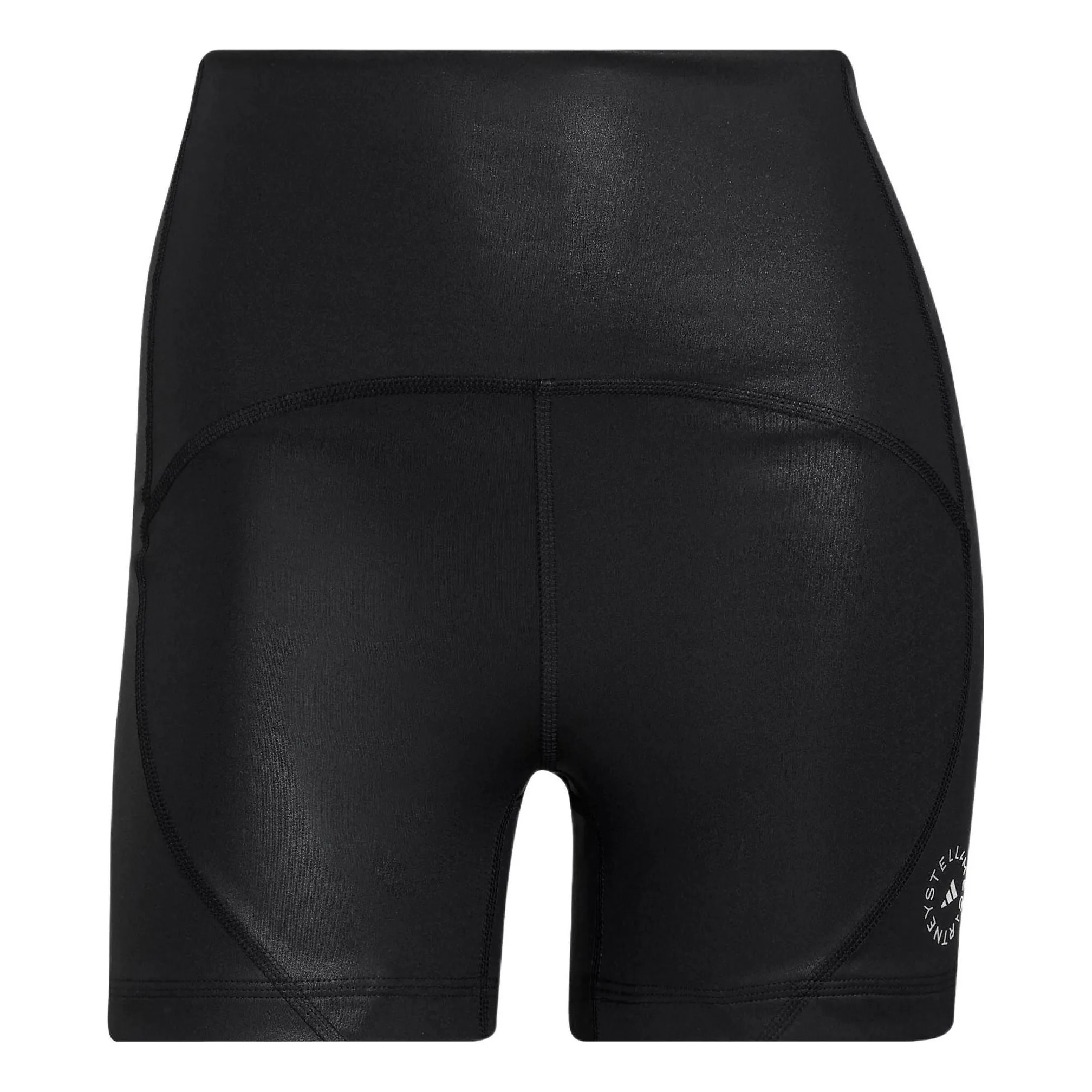 (WMNS) adidas by Stella McCartney TrueStrength Yoga Short Tights 'Black' HD9067 sold by KicksCrew