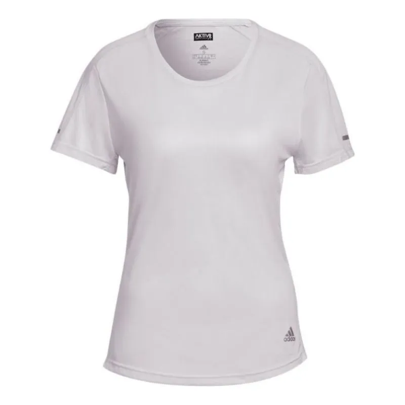 (WMNS) adidas Run It T-Shirt 'Pink' HD0658 sold by KicksCrew