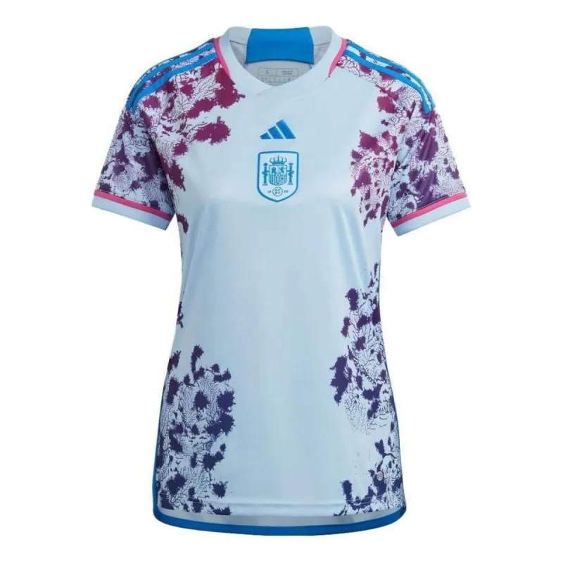 (WMNS) adidas Spain Women's Team 23 Away Jersey 'Blue Purple' HT4314 sold by KicksCrew