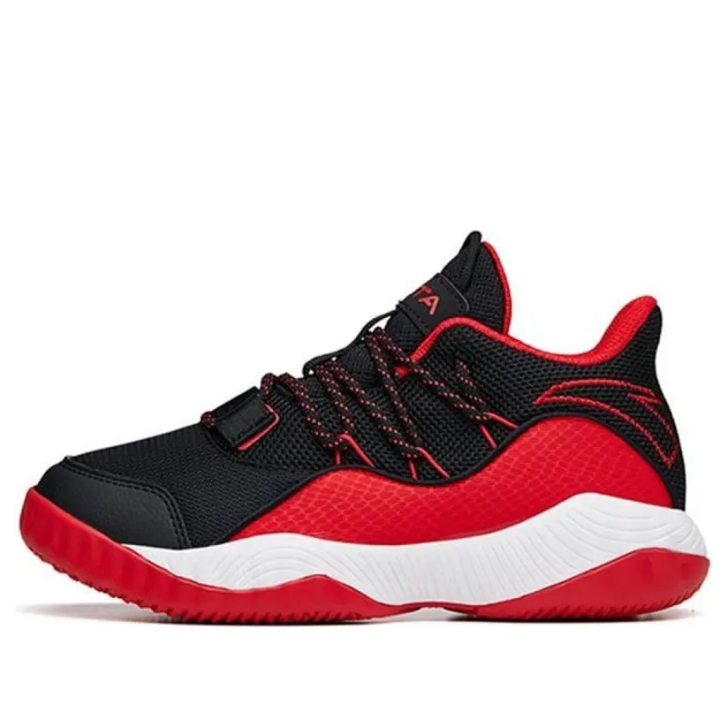 (GS) ANTA Basketball Shoes 'Black Red White' A312121129-3 sold by KicksCrew