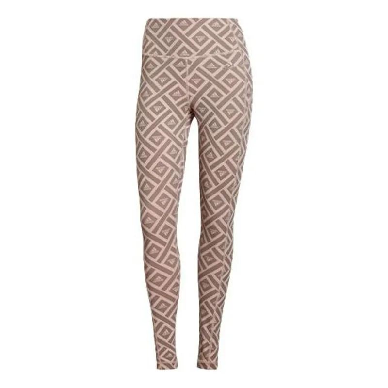 (WMNS) adidas Hyperglam Training Graphic Tights 'Pink' HM3224 sold by KicksCrew
