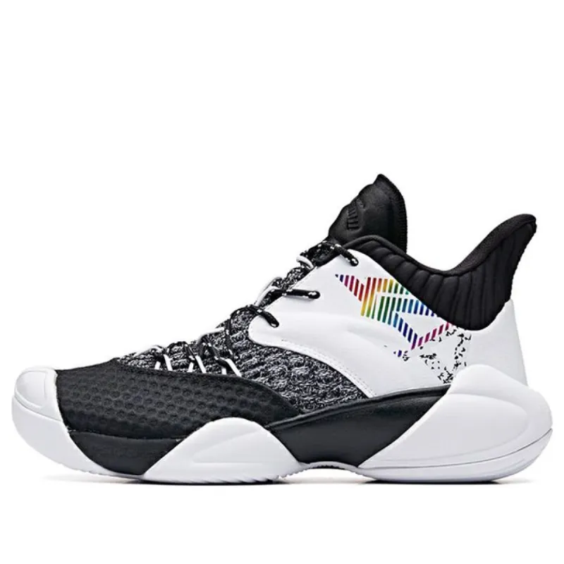 ANTA Mid Top 'Black White Grey' 11931605-4 sold by KicksCrew