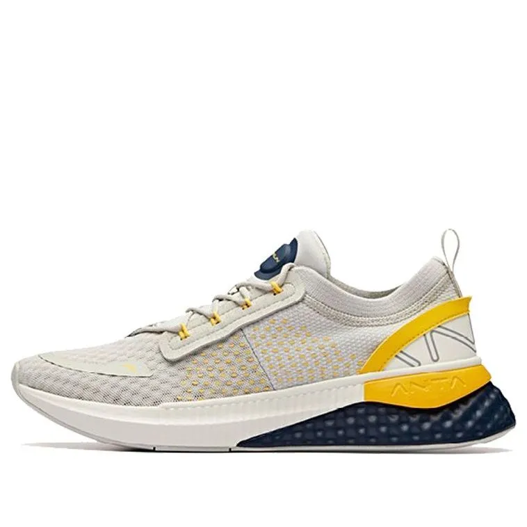 ANTA Run Collection 'Grey Yellow Navy' 11935551-2 sold by KicksCrew