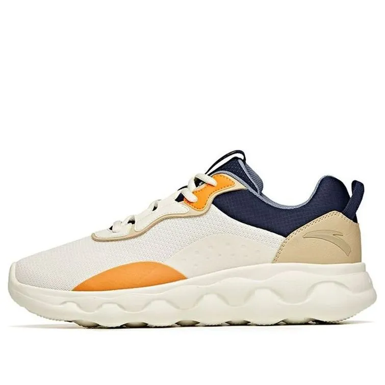 ANTA Run Collection 'White Orange Navy' 912115535-4 sold by KicksCrew