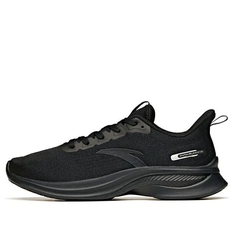 ANTA Running Shoes 'Black Silver' 112235570S-1 sold by KicksCrew